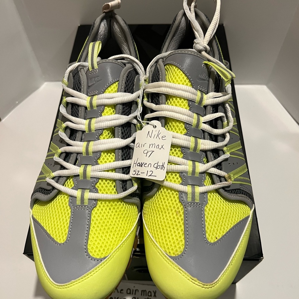 Nike Air Max 97 Athletic Shoes - Gray and Yellow never worn.